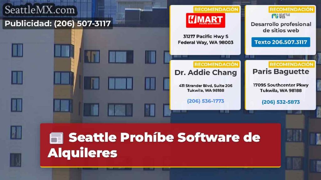 Seattle Prohíbe Software de Alquileres