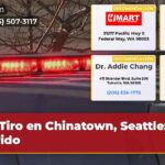 Tiro en Chinatown Seattle 1 herido