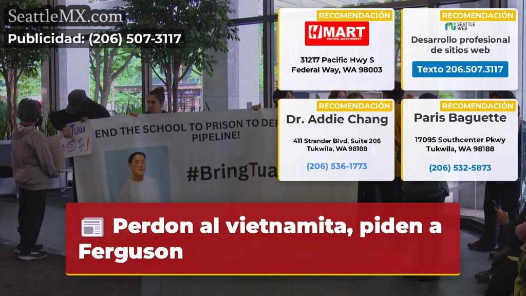 Perdon al vietnamita, piden a Ferguson