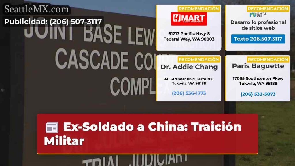 Ex-Soldado a China: Traición Militar