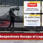 Sospechoso Escapa al Lago