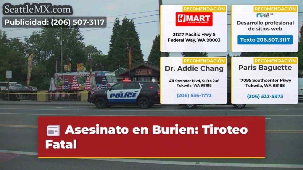 Asesinato en Burien: Tiroteo Fatal