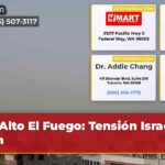 Alto El Fuego Tensión Israel-Irán