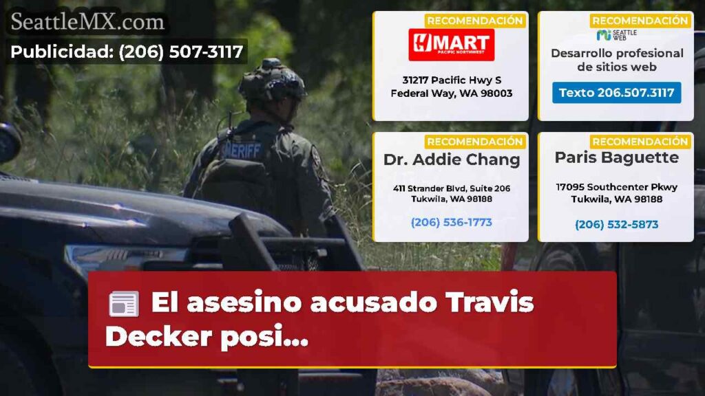El asesino acusado Travis Decker posi...