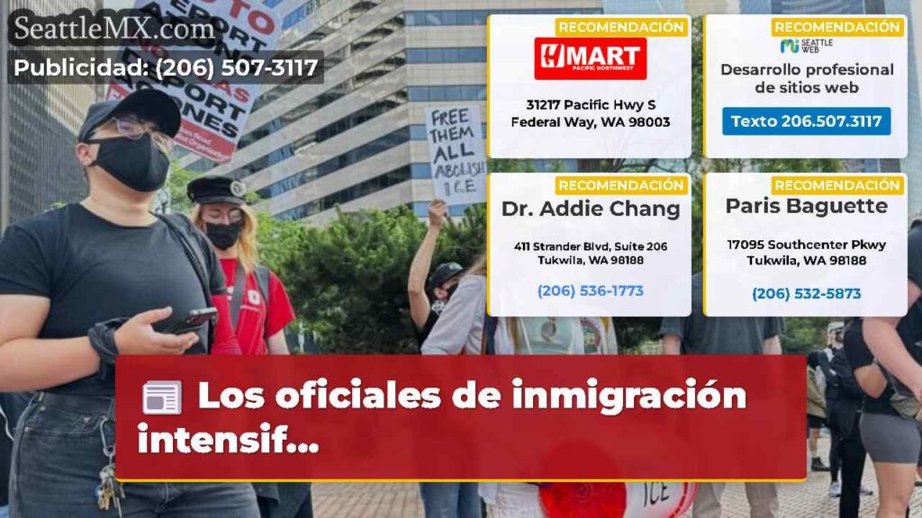 Los oficiales de inmigración intensif...
