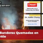 Banderas Quemadas en Seattle