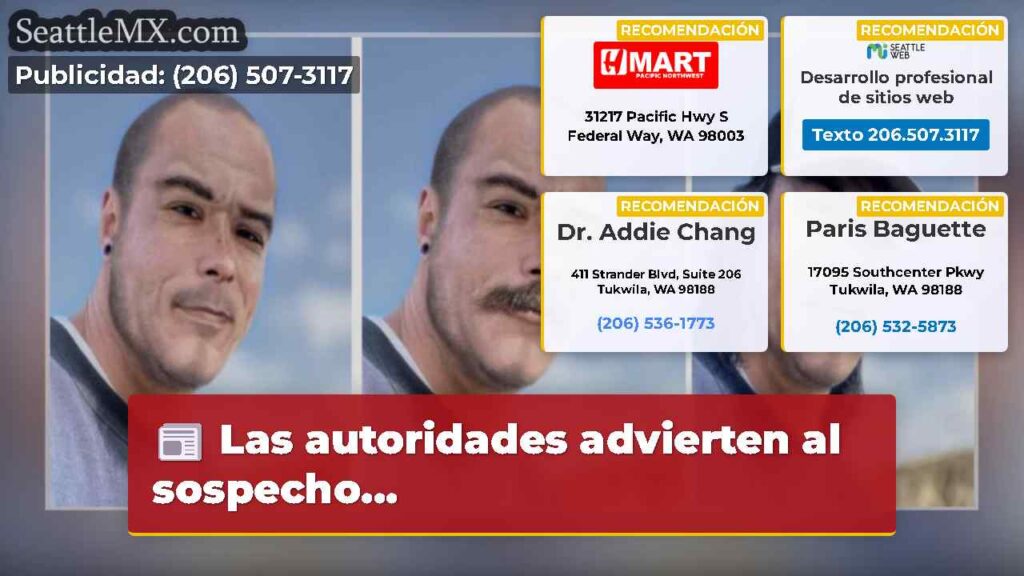 Las autoridades advierten al sospecho...