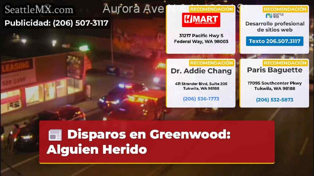 Disparos en Greenwood: Alguien Herido