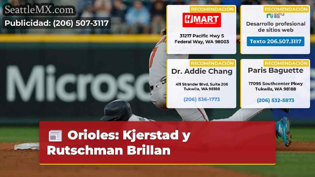 Orioles: Kjerstad y Rutschman Brillan