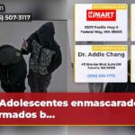 Adolescentes enmascarados y armados b…