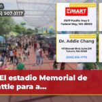 El estadio Memorial de Seattle para a…