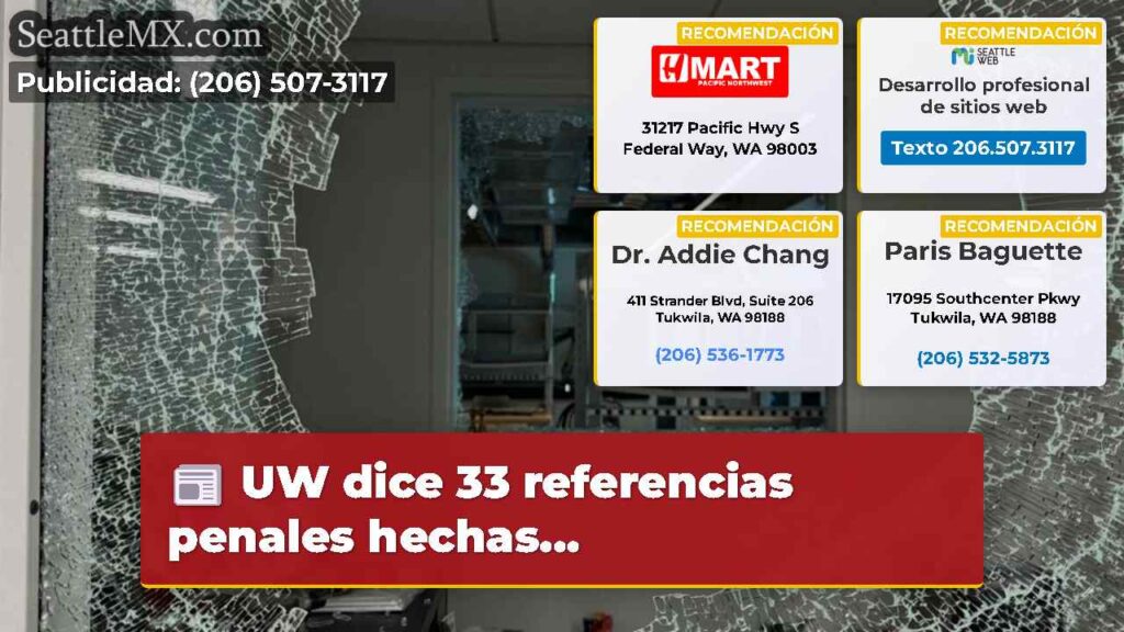 UW dice 33 referencias penales hechas...