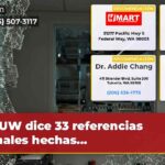 UW dice 33 referencias penales hechas…