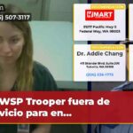 WSP Trooper fuera de servicio para en…
