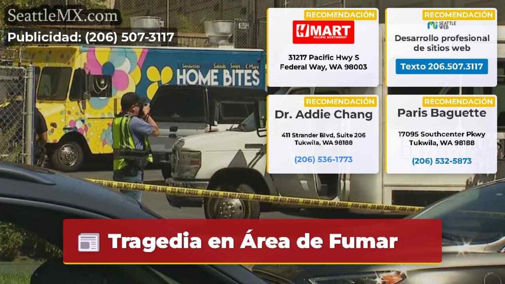 Tragedia en Área de Fumar