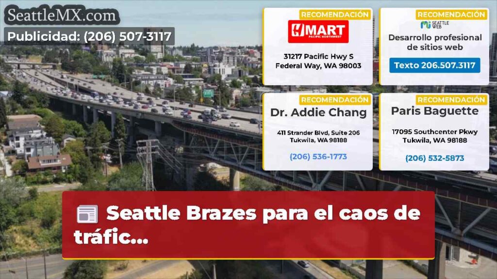 Seattle Brazes para el caos de tráfic...
