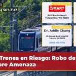 Trenes en Riesgo Robo de Cobre Amenaza