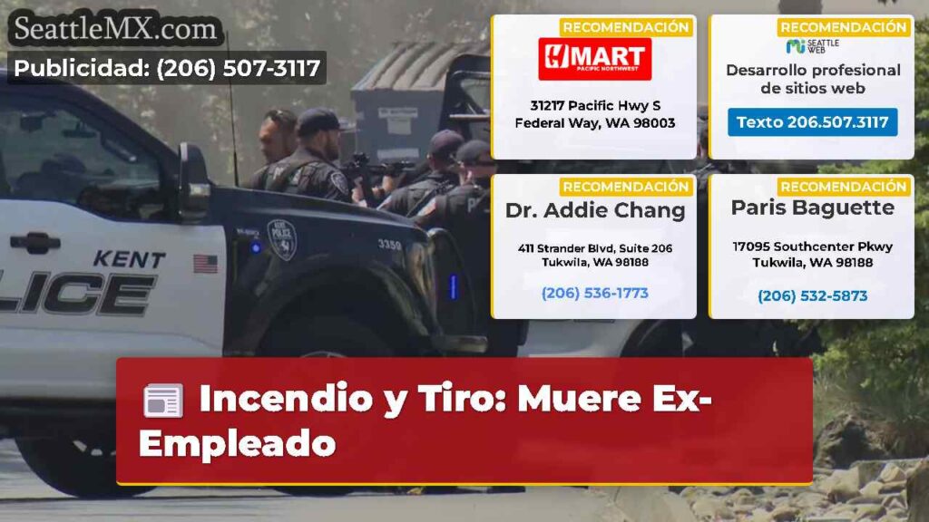 Incendio y Tiro: Muere Ex-Empleado