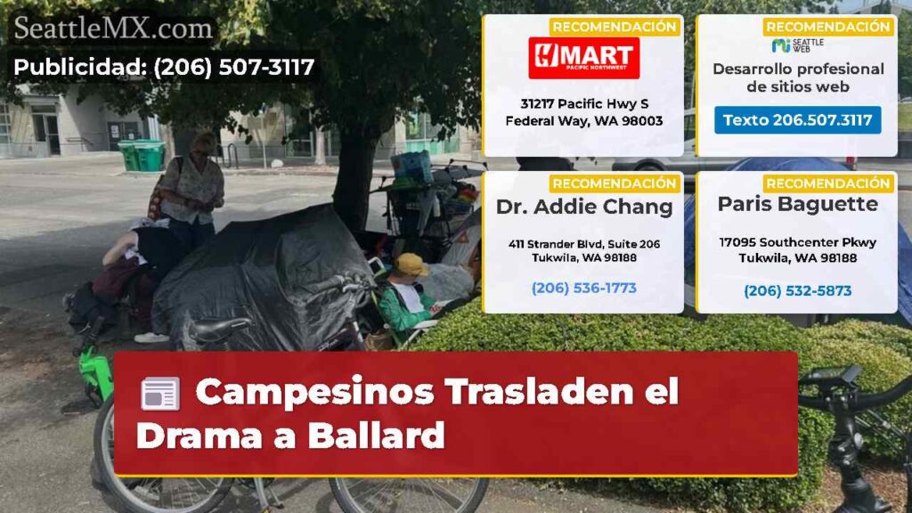 Campesinos Trasladen el Drama a Ballard