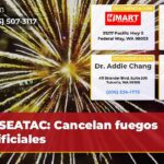 SEATAC Cancelan fuegos artificiales