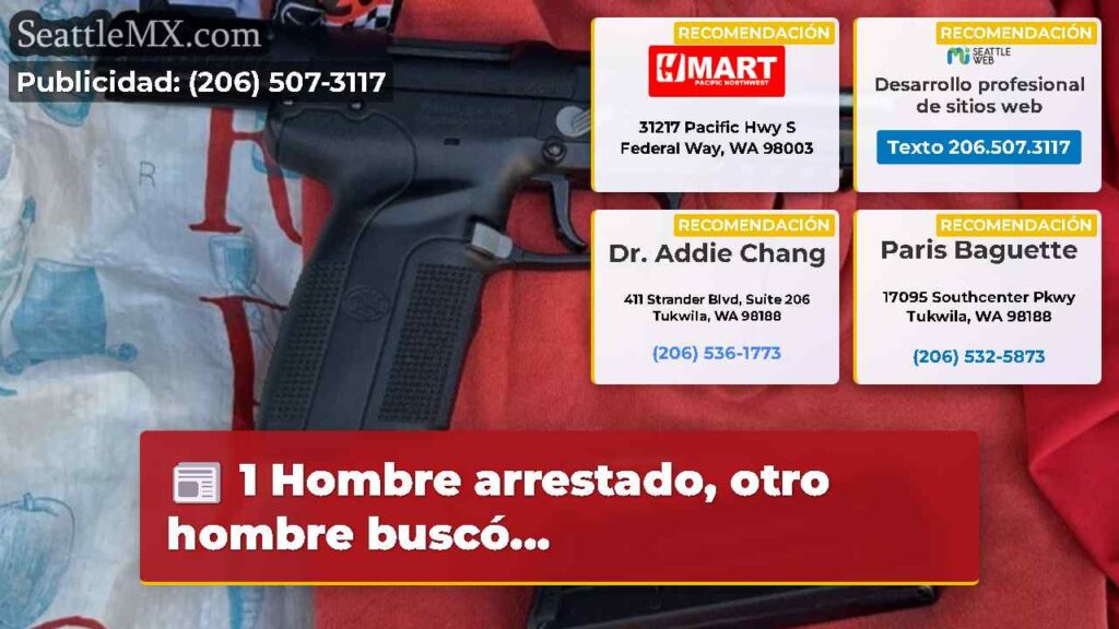 1 Hombre arrestado, otro hombre buscó...