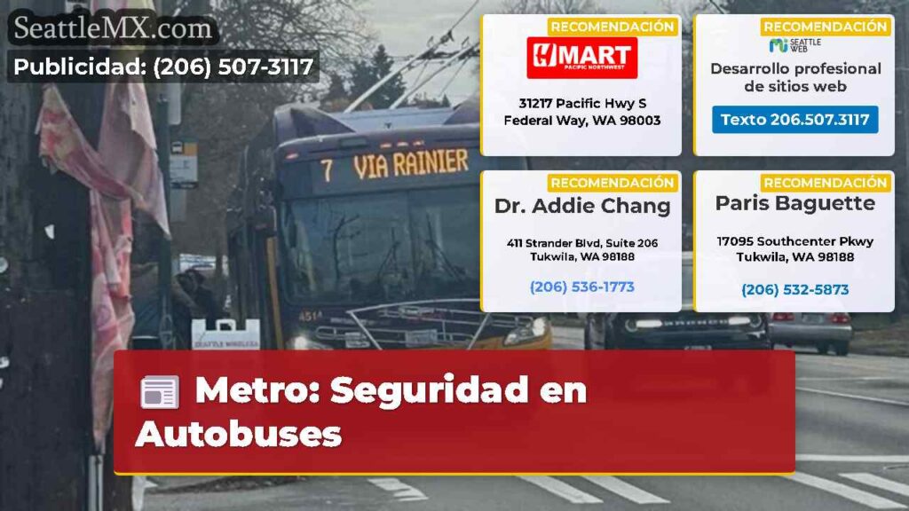 Metro: Seguridad en Autobuses