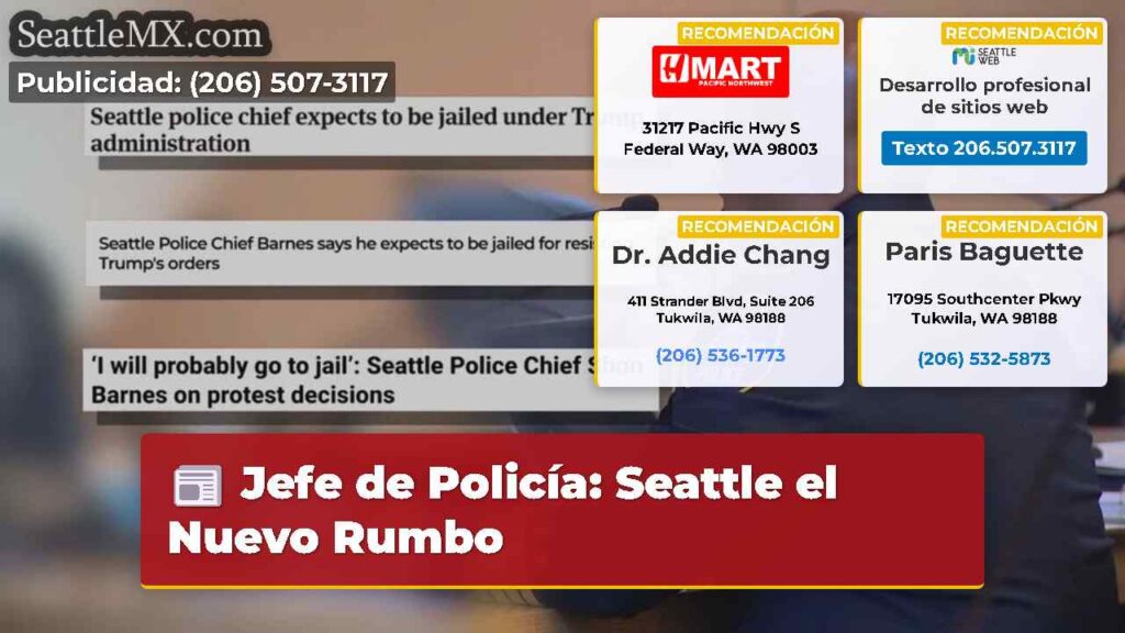 Jefe de Policía: Seattle el Nuevo Rumbo