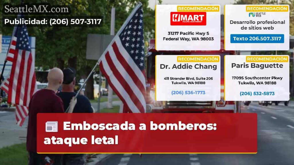 Emboscada a bomberos: ataque letal