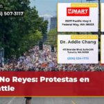 No Reyes Protestas en Seattle