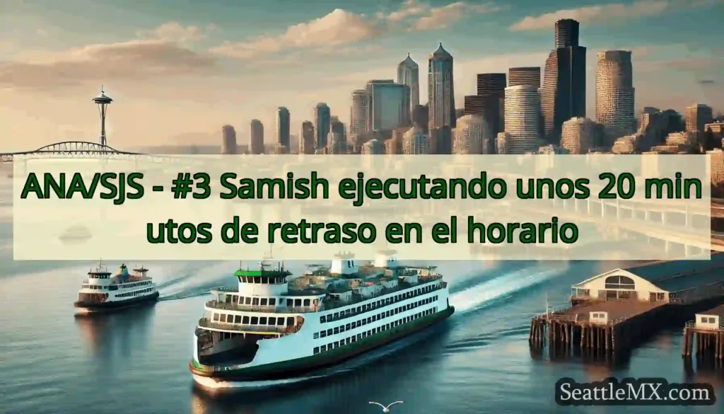 ANA/SJS - #3 Samish ejecutando unos 20 minutos de