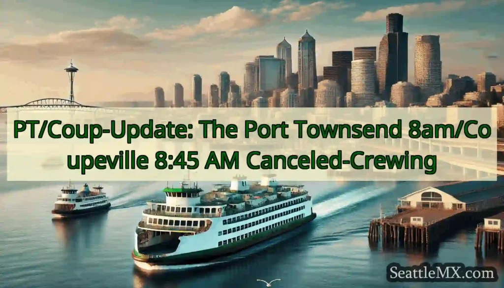 PT/Coup-Update: The Port Townsend 8am/Coupeville