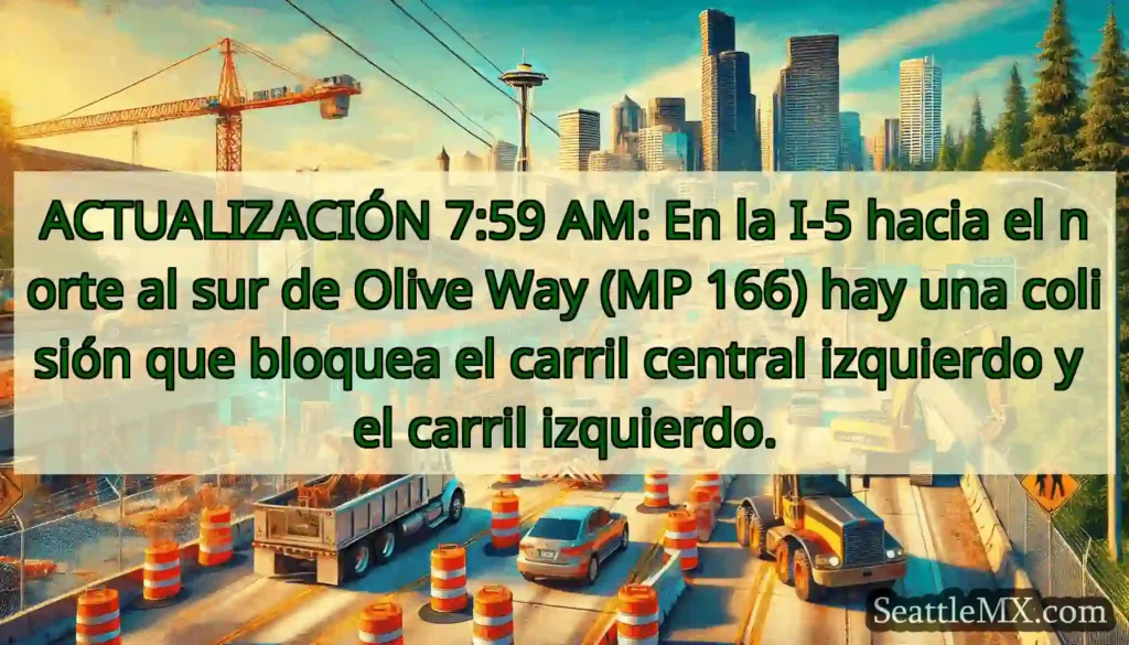 ACTUALIZACIÓN 7:59 AM: En la I-5 hacia el norte