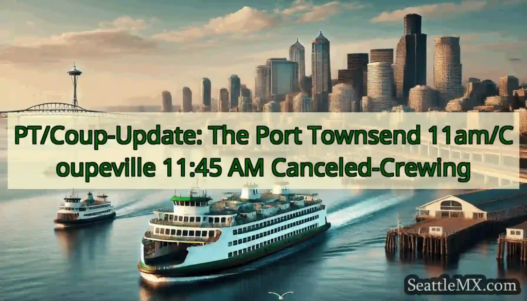 PT/Coup-Update: The Port Townsend 11am/Coupeville
