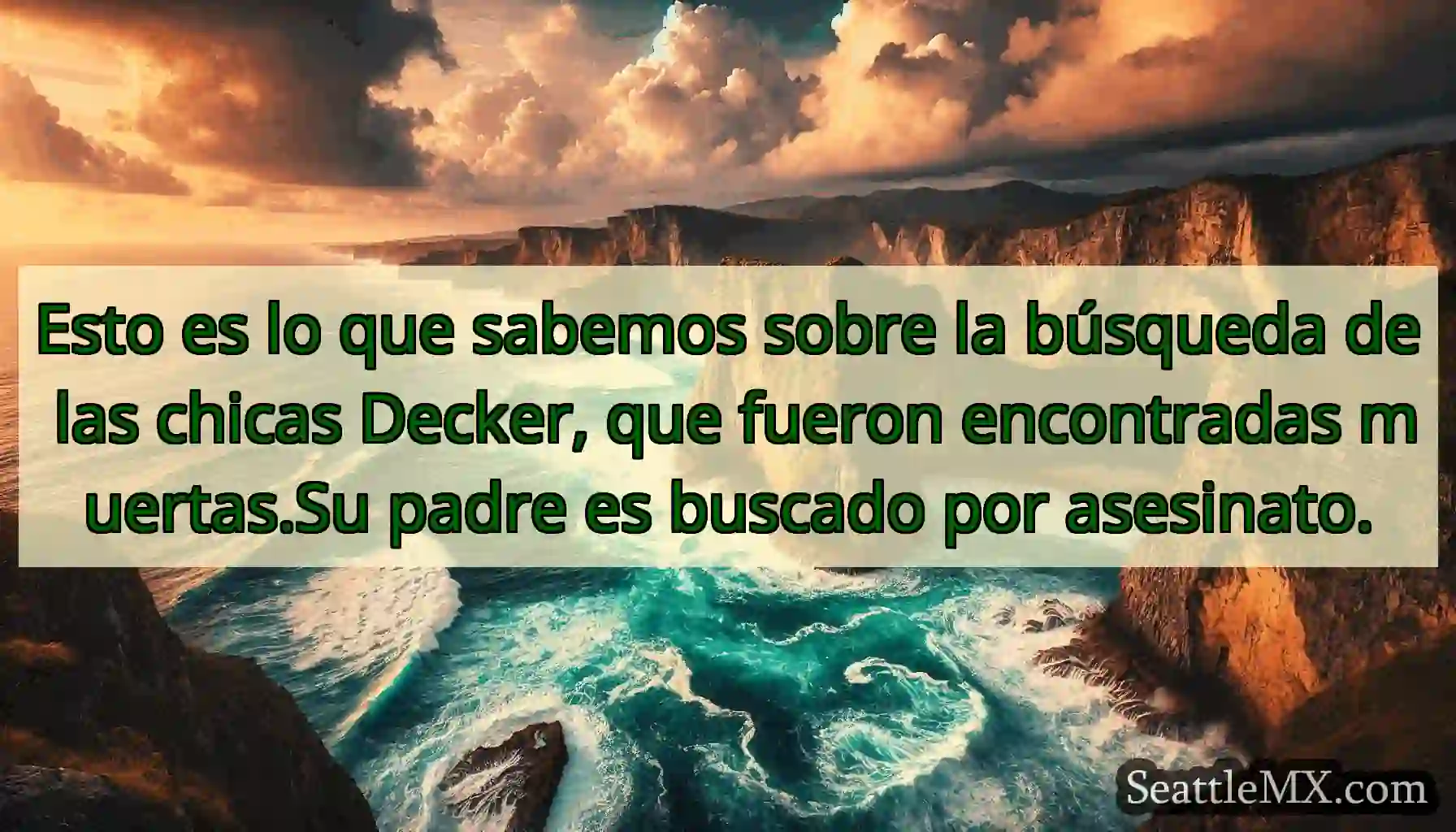Esto es lo que sabemos sobre la búsqueda de las