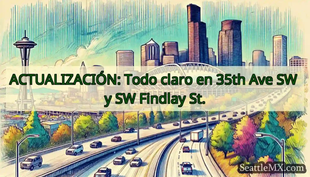 ACTUALIZACIÓN: Todo claro en 35th Ave SW y SW