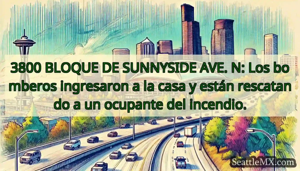 3800 BLOQUE DE SUNNYSIDE AVE. N: Los bomberos