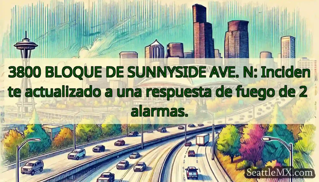 3800 BLOQUE DE SUNNYSIDE AVE. N: Incidente