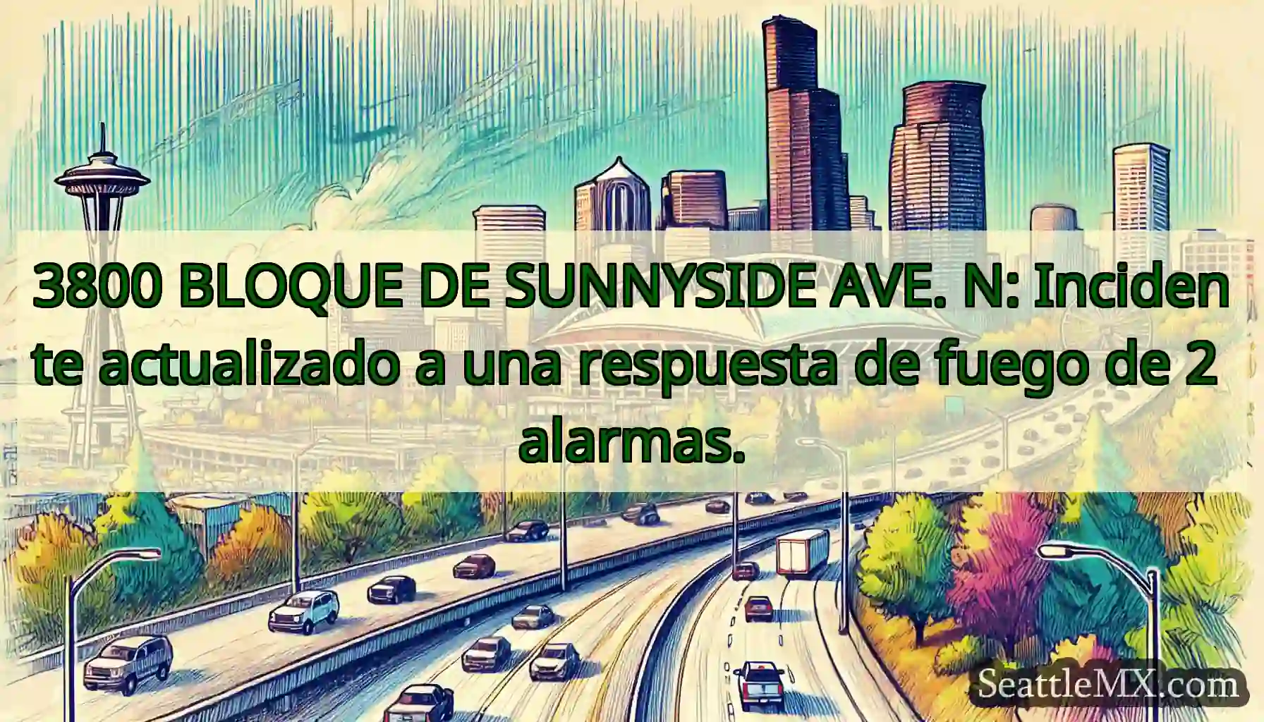 3800 BLOQUE DE SUNNYSIDE AVE. N: Incidente