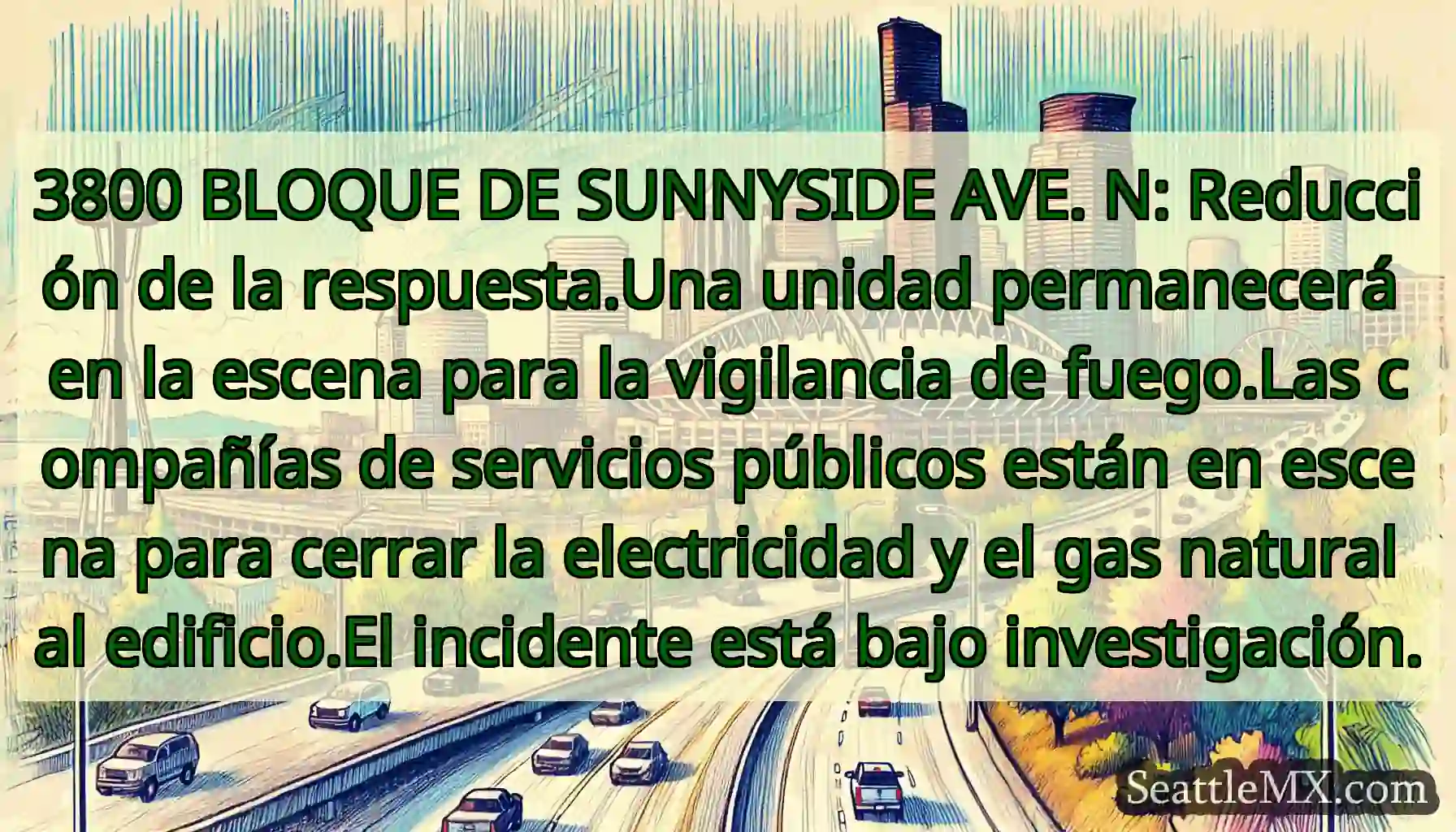 3800 BLOQUE DE SUNNYSIDE AVE. N: Reducción de la