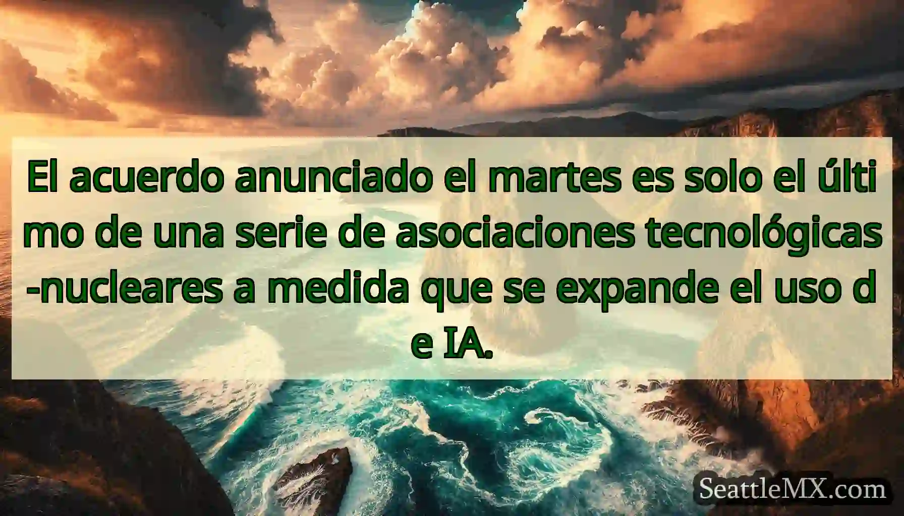 El acuerdo anunciado el martes es solo el último
