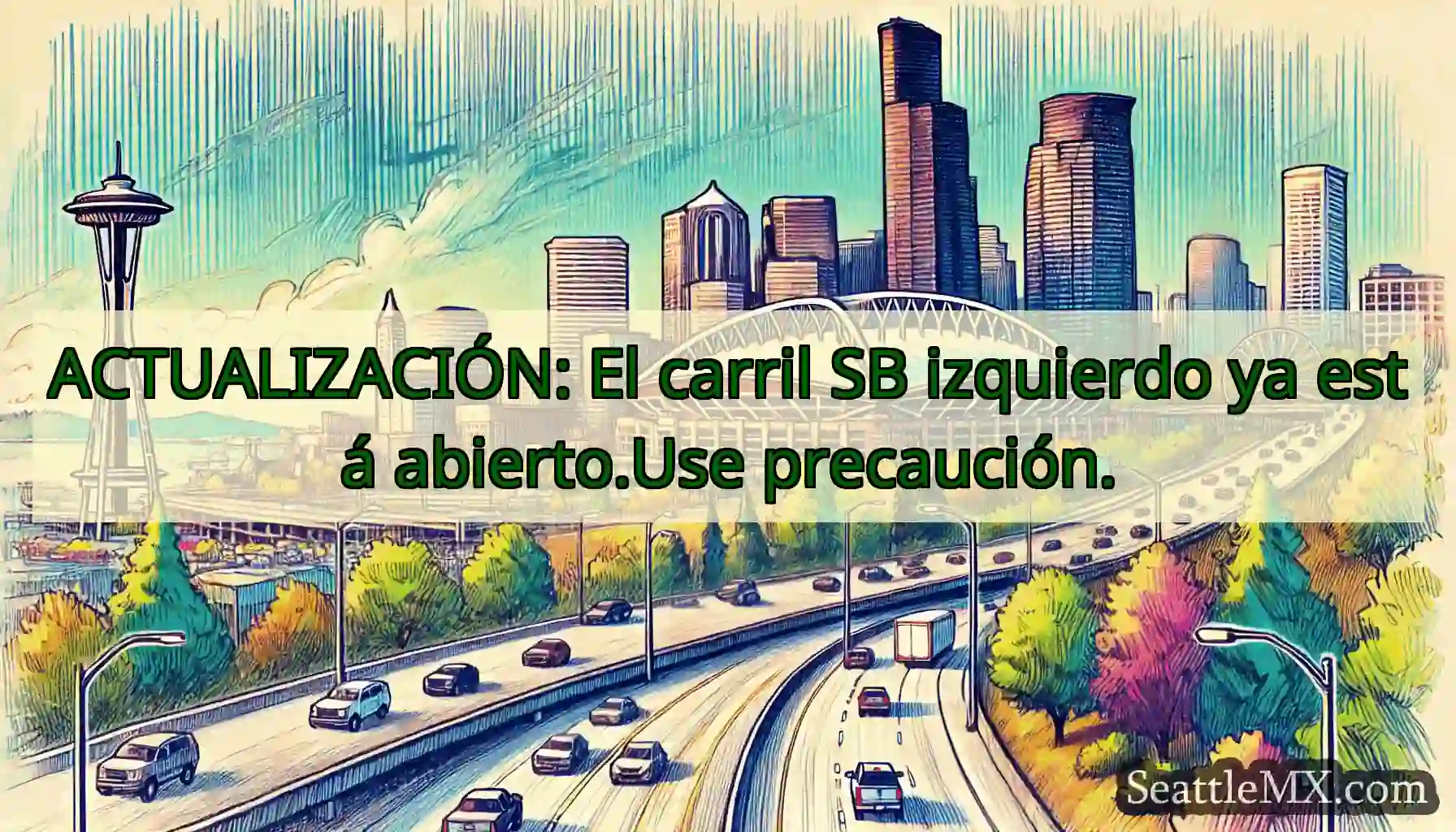 ACTUALIZACIÓN: El carril SB izquierdo ya está