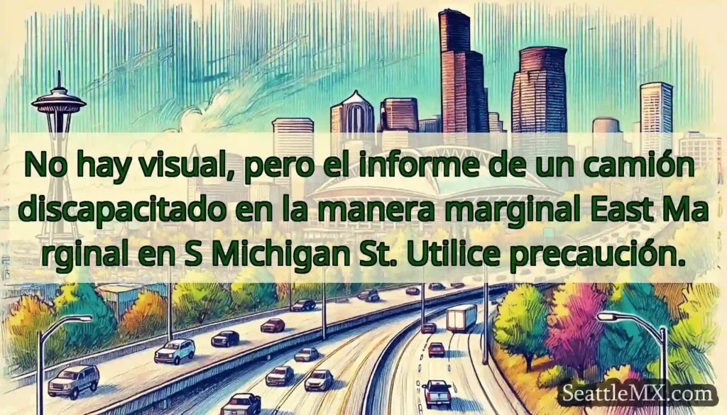 No hay visual, pero el informe de un camión