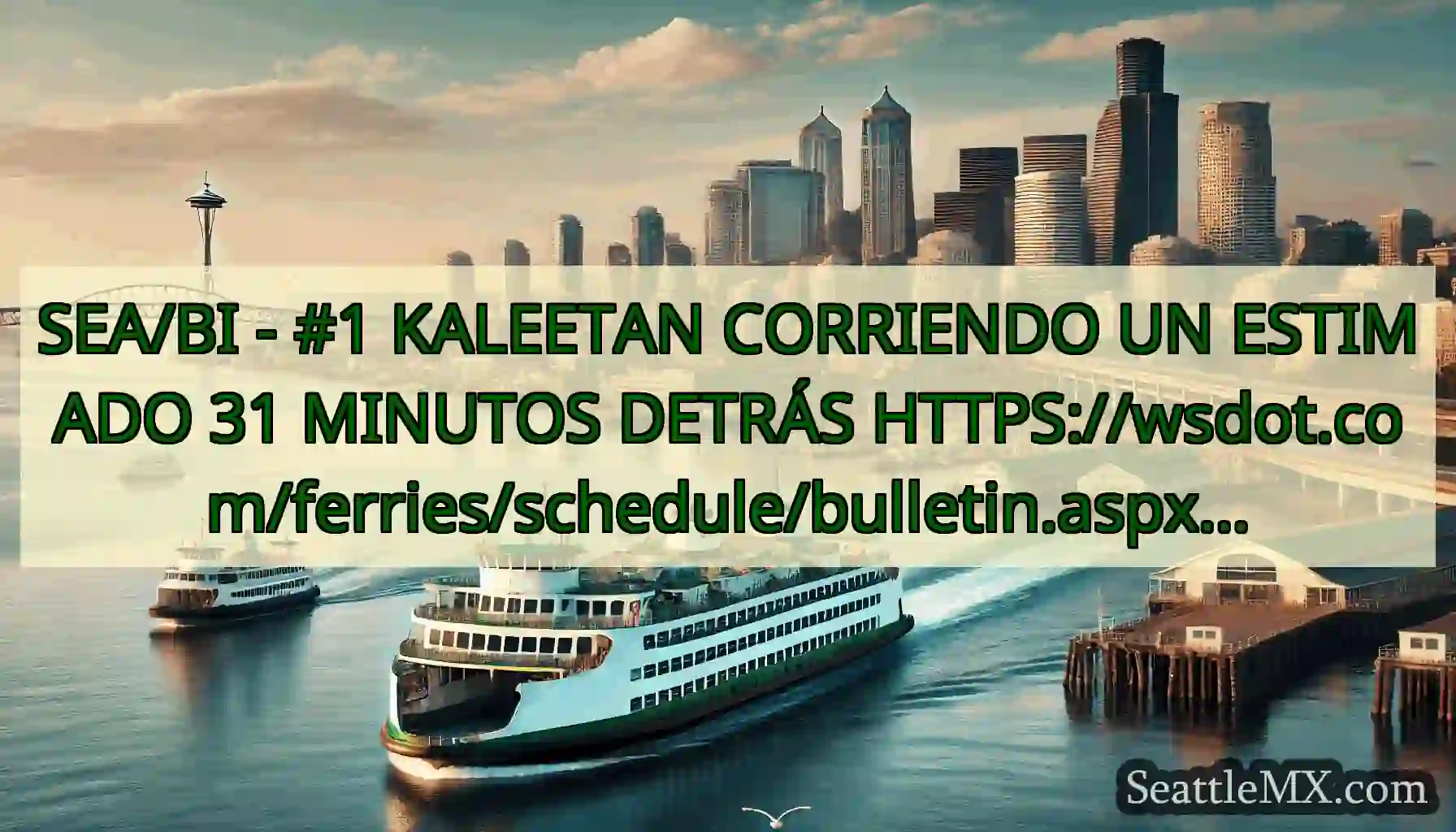 SEA/BI - #1 KALEETAN CORRIENDO UN ESTIMADO 31