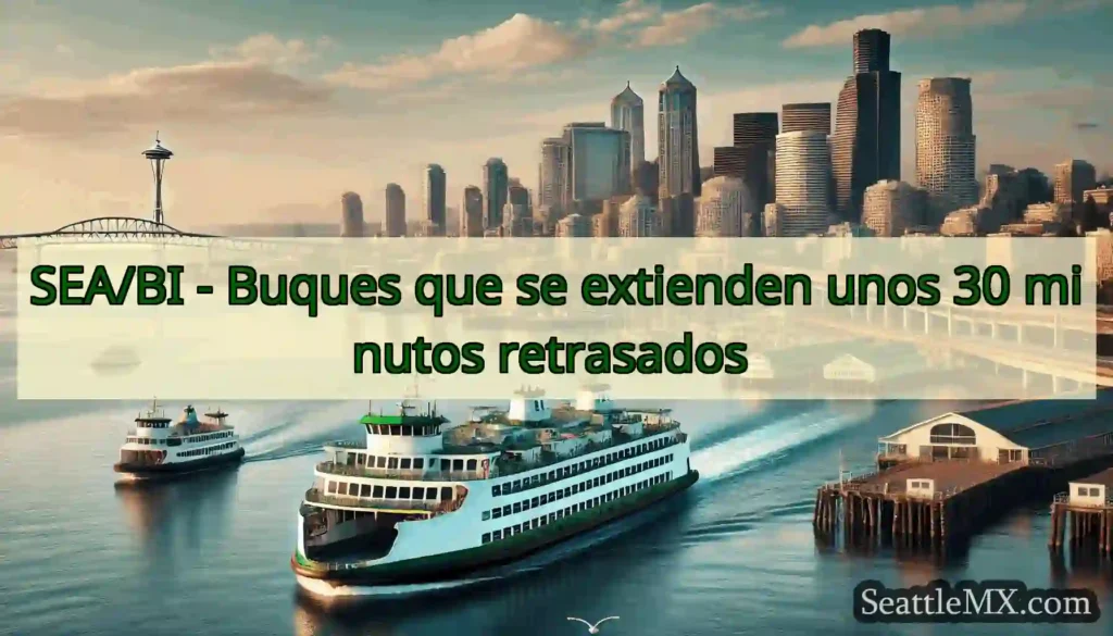 SEA/BI - Buques que se extienden unos 30 minutos