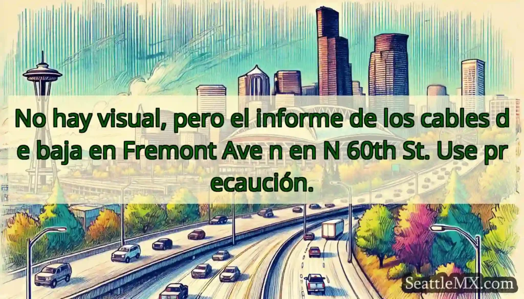 No hay visual, pero el informe de los cables de