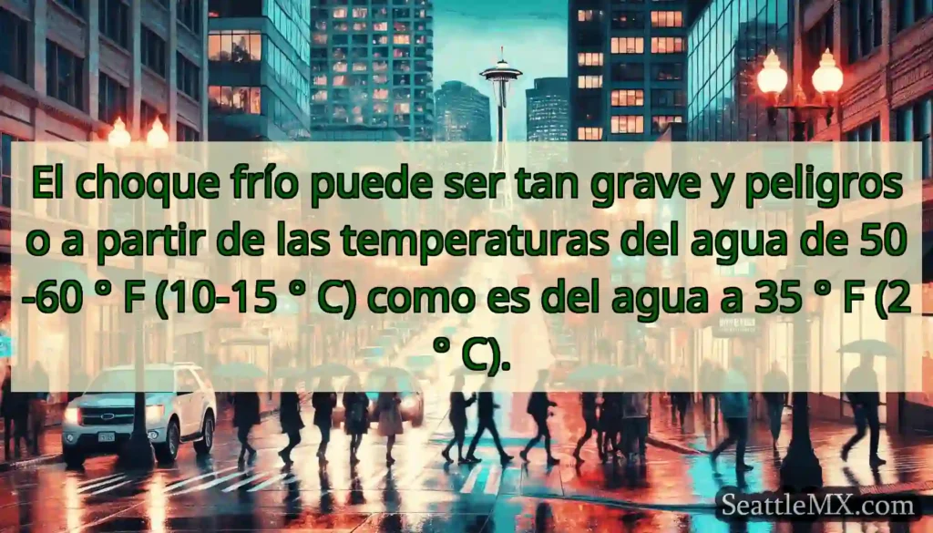 El choque frío puede ser tan grave y peligroso a