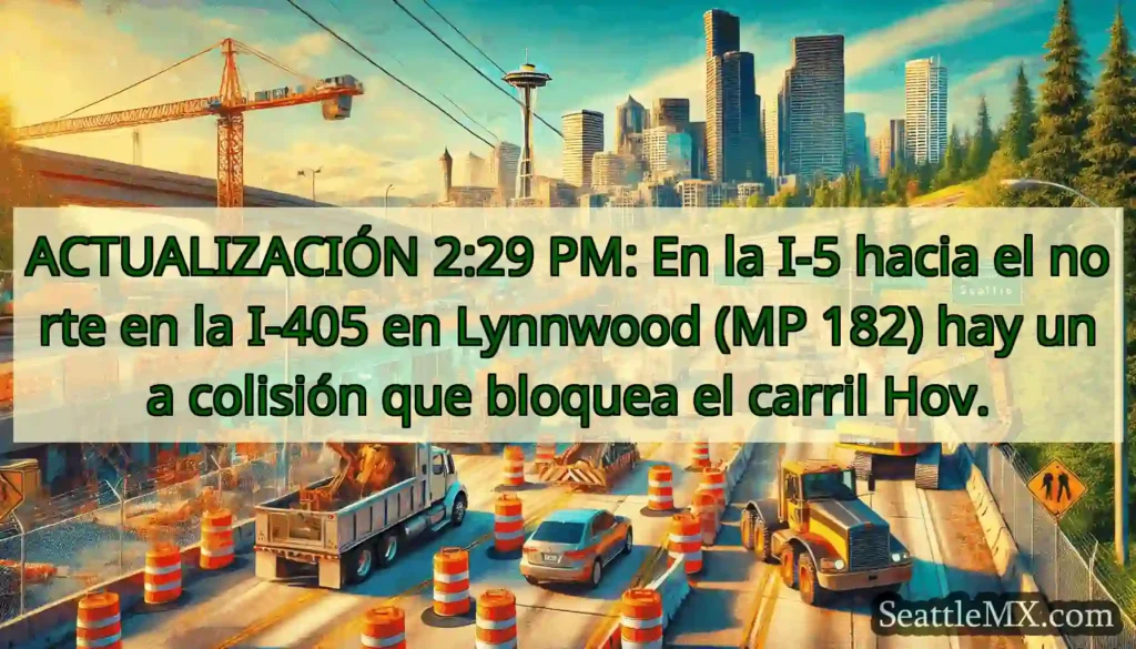 ACTUALIZACIÓN 2:29 PM: En la I-5 hacia el norte