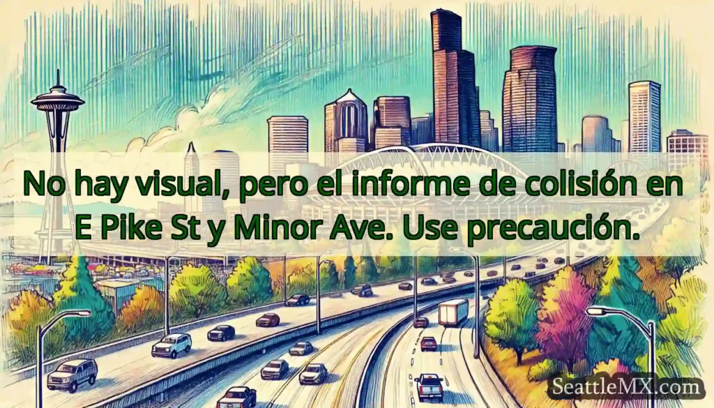 No hay visual, pero el informe de colisión en E