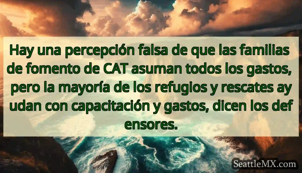 Hay una percepción falsa de que las familias de