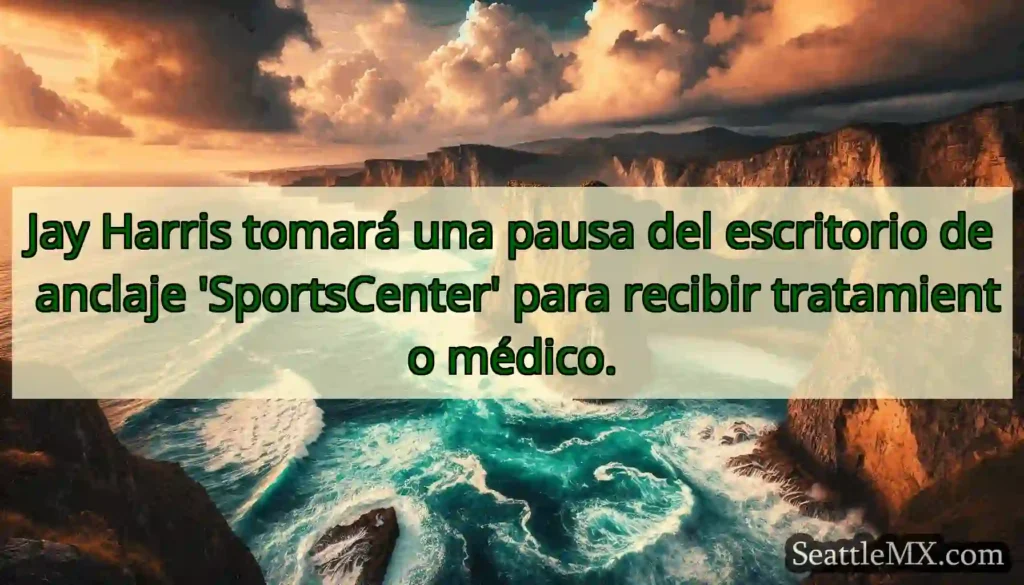 Jay Harris tomará una pausa del escritorio de